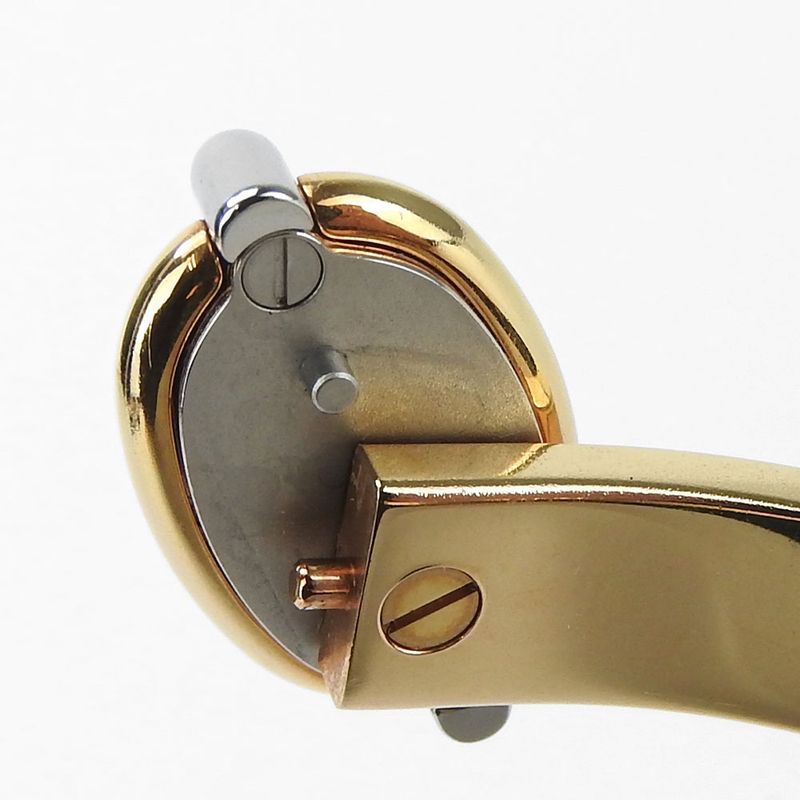 Hermes Bangle Mini Click Chaine D'ancre Metal Gold Silver Purple Bracelet