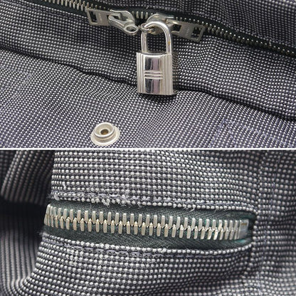 Hermes Yale Line Tote MM Canvas Handbag A4