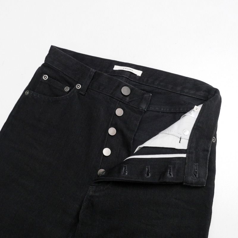 Celine Denim Pants Size 34 2 1U06 523B Cut Off Denim Pants Made In Italy