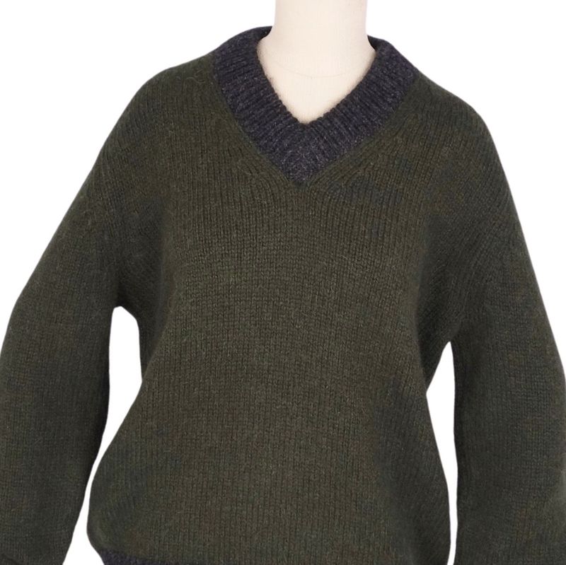 Prada Knit Sweater Long Sleeve Long Sleeve Alpaca Tote