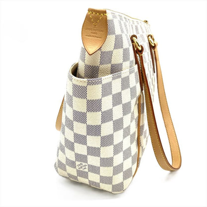 Louis Vuitton Totally PM Tote Bag Damier Azure N41280 White Gold Hardware