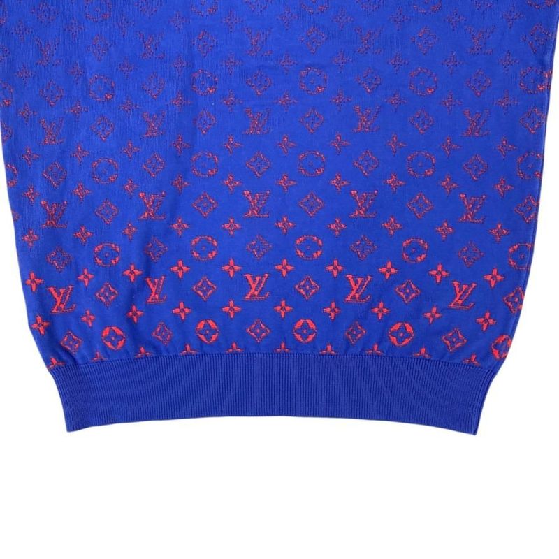 (no Significant Marks Or Stains) Louis Vuitton Sweater Gradient Crewneck Knit
