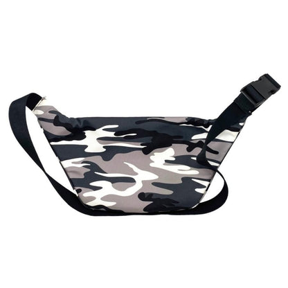 Balenciaga Body Bag Waist Bag Explorer 482389 Camouflage Camouflage Black Gray