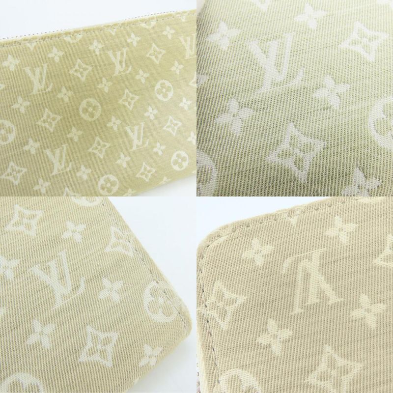 Louis Vuitton Long Wallet (round Zipper) Zippy Wallet M95310 Monogram Mini Lin