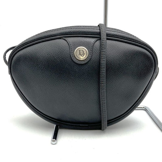 DIOR Shoulder Bag Crossbody Bag Mini Shoulder Black Leather Fashion Women