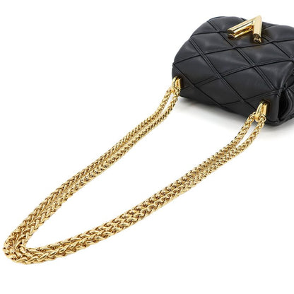 Louis Vuitton Martage PICO Go-14 Chain Shoulder Bag Leather Noir Black M23625