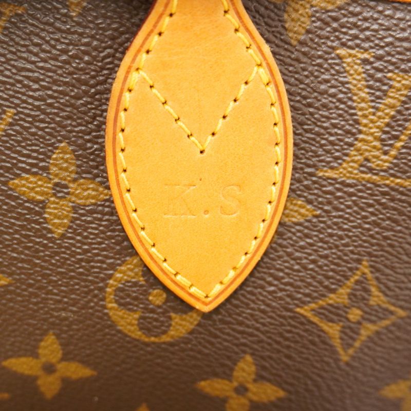 Louis Vuitton Tote Bag Monogram Neverfull MM M40156 Brown Ladies