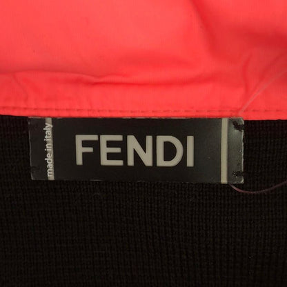 Fendi Nylon Combinit Blouson Fz7267 Cdd Black Pink 44
