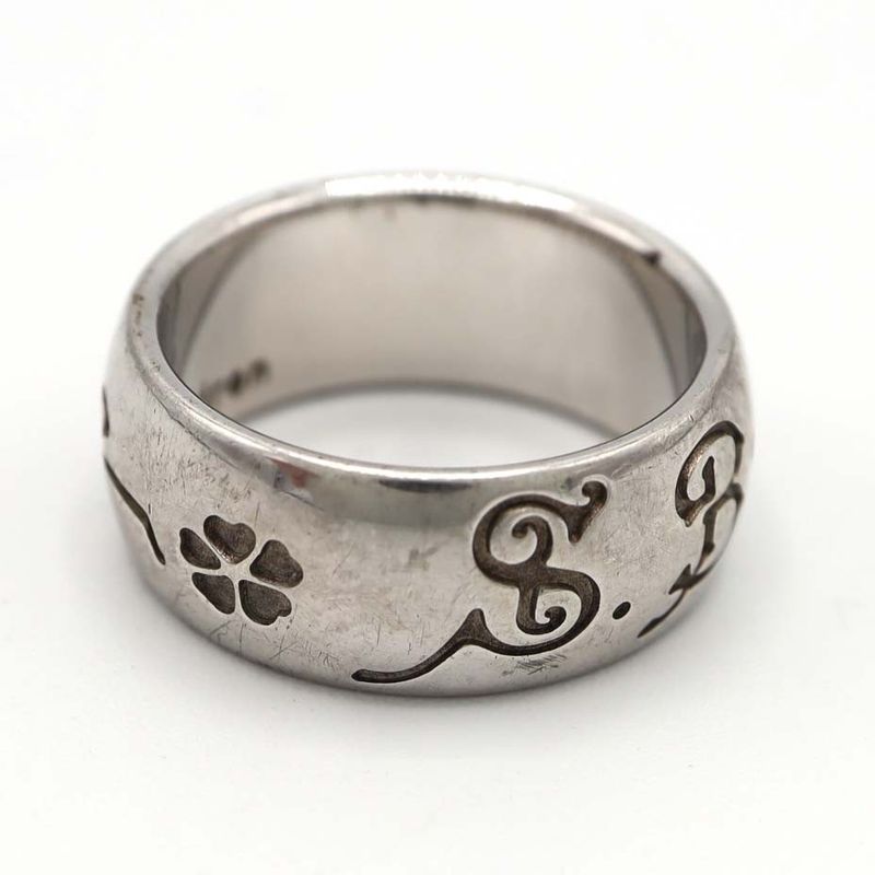 Bvlgari Bulgari Ring Save The Children #53 12.5 Size 7.8g 925 Silver Accessories