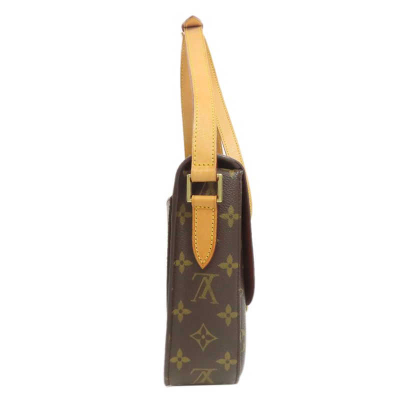 Louis Vuitton M51242 Saint-cloud Shoulder Bag Monogram Canvas Women