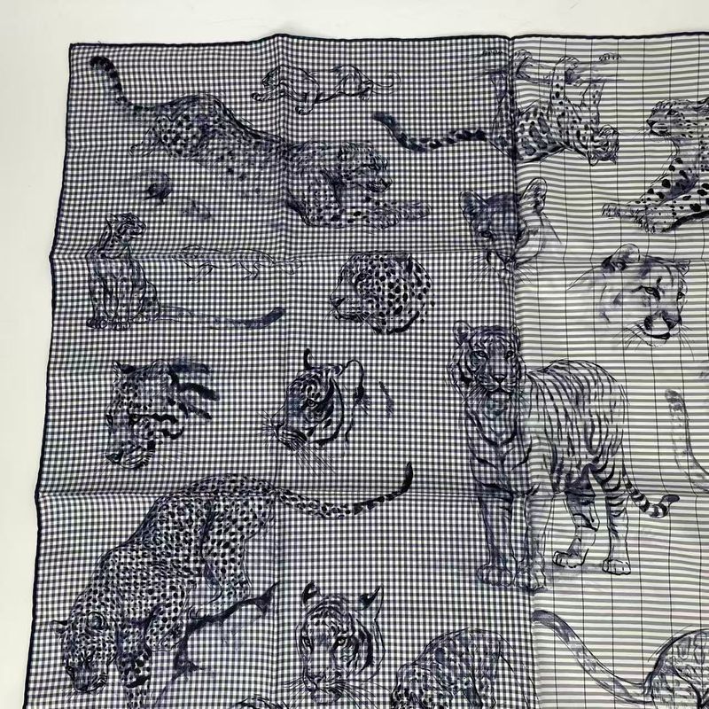 Similar Hermes Carre 90 Silk Scarf Dans L'atelier De Robert Dalet's Atelier Blue