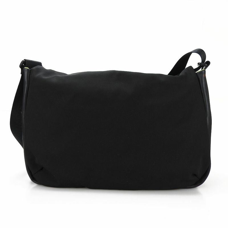 Chanel Sport Line Shoulder Bag Fluorescent Yellow Mesh 9th Rubber Nylon