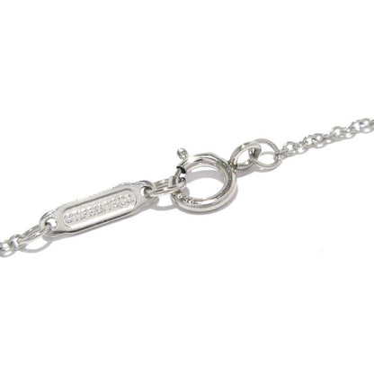 Tiffany & Co Necklace Sentimental Heart Pt950 X 16P Diamonds