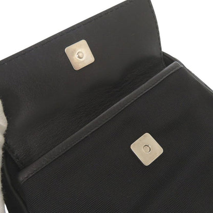 Guccissima Nylon Leather 161823 Black Waist Bag Shoulder Bag Black 1852 Gucci