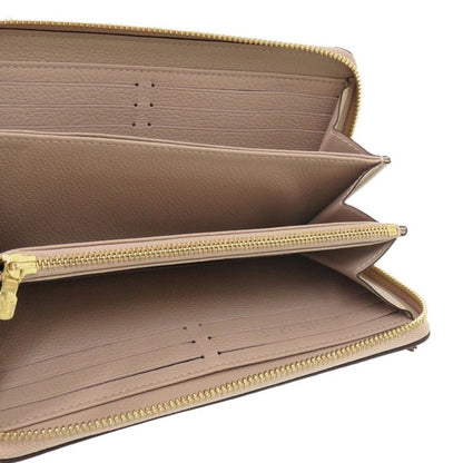 Louis Vuitton Zippy Lock Me M80674 Leather Glaze IC Tag LV Long Wallet 0858