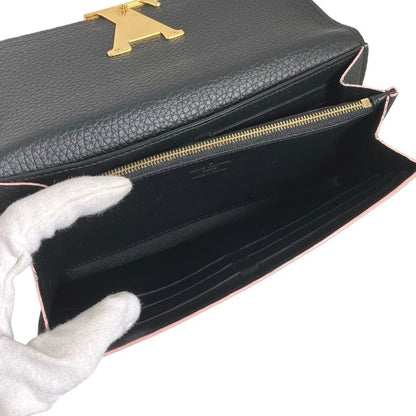 Louis Vuitton M67663 Taurillon Portefeuille Capucines Long Wallet Louis Vuitton