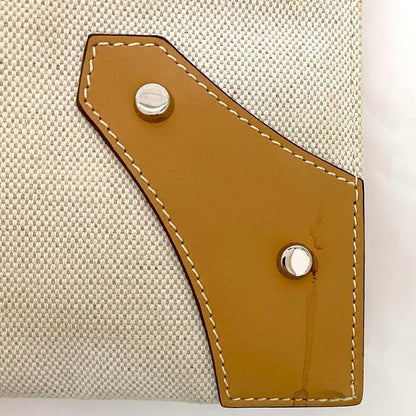 Balenciaga Clutch Bag Beige Natural