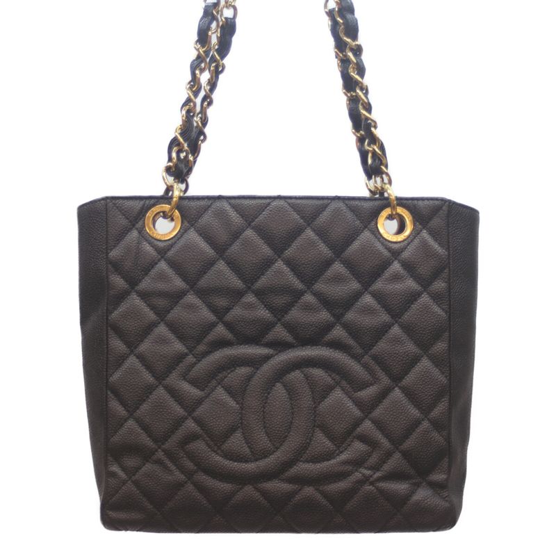 Chanel No 14 Black Caviar Ghardware PST Tote