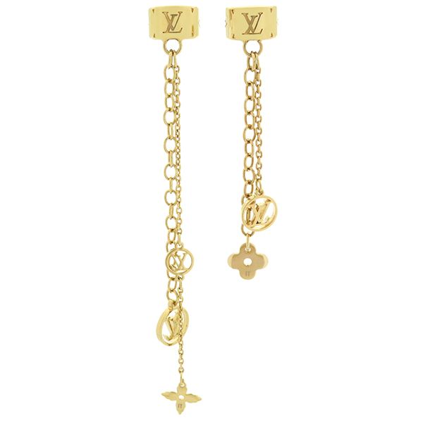 Louis Vuitton Earphone Accessory Nanogram GP Gold Hardware Airpods Monogram