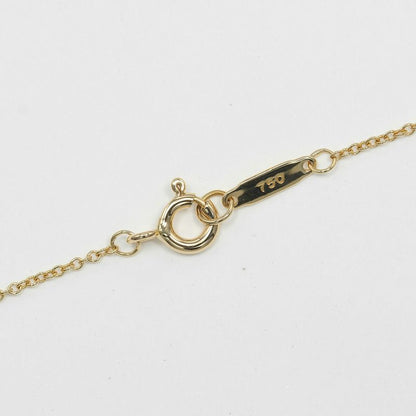Tiffany & Co Bezel Set 18K Yellow Gold And Diamonds Ladies 2.38g Necklace
