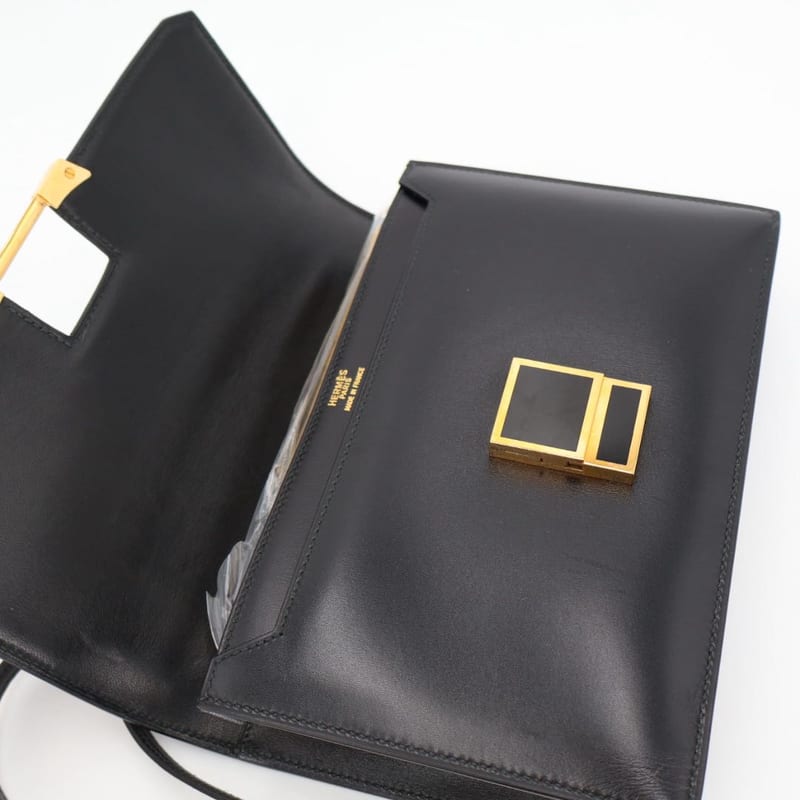 Hermes Vintage Leather Shoulder Bag