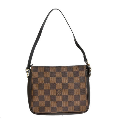 Louis Vuitton Handbag Trousse Makeup Pouch Damier Ebène N51982 70fa257