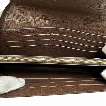 Louis Vuitton Damier Portefeuille Sarah N63209 Long Wallet Bifold Wallet Unisex