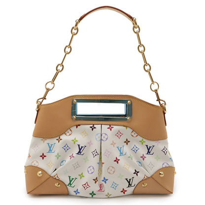 Louis Vuitton Monogram Multicolor Judy MM Handbag 2WAY Shoulder Bag One