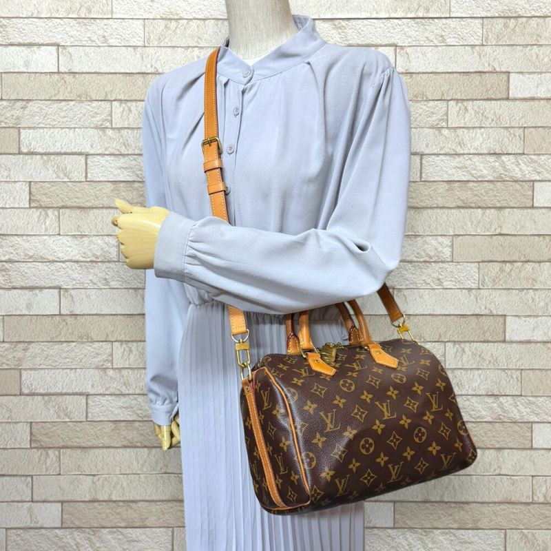Louis Vuitton Speedy 25bandouliere Monogram Shoulder Bag Monogram Canvas M41113