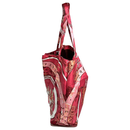 Hermes "jeu des Omnibus Et Dames Blanches" Silky Pop Omnibus and the White