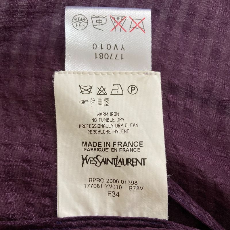 Yves Saint Laurent Rive Gauche Yves Saint Laurent Rive Gauche Silk Ribbon Short