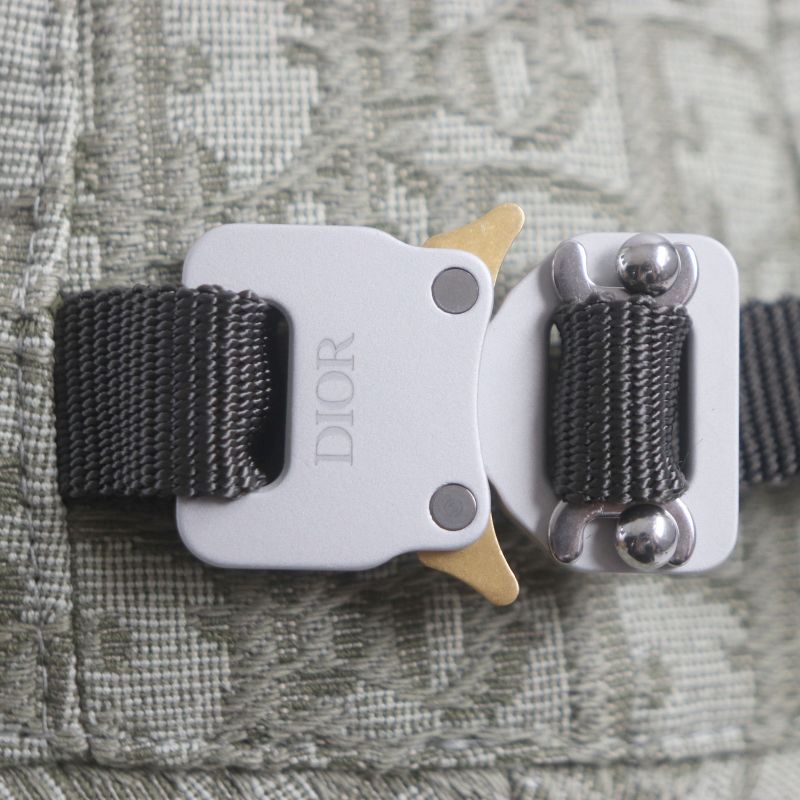 DIOR Homme 293c906j5763 Oblique Cotton Polyester Allover Jacquard Hat With