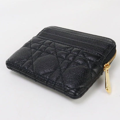 DIOR Lavender Wallet Dior Caro S5177 UWHC M900 Coin Purse Calf Lavender Wallet