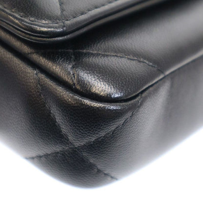 Chanel 19 Chainbelt Bag Chain Belt Waist Bag Ap3774 Black