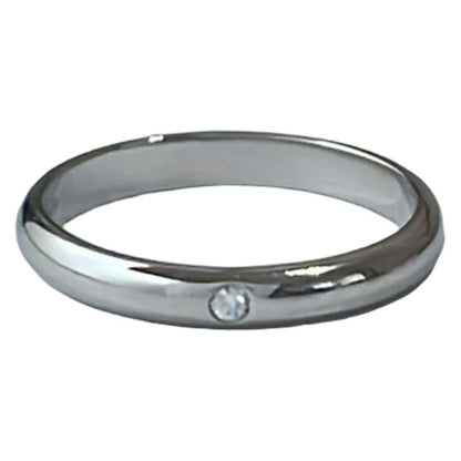 Cartier Ring Classic Wedding Ring B40577 Pt950 X Diamonds 1P Diamonds / Approx