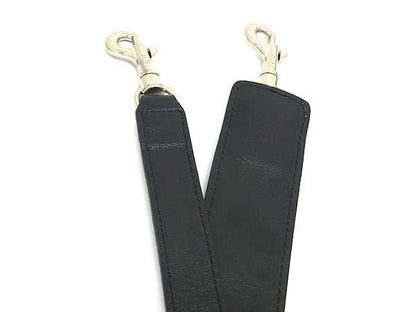 Celine Leather Shoulder Strap For Bag Shoulder Belt Shoulder Strap Black
