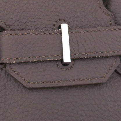 Hermes Birkin 30 Etan Silver Hardware Handbag Taurillon Women