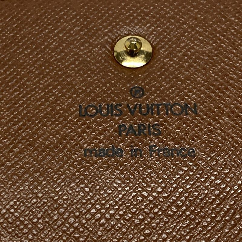Louis Vuitton Monogram Porte Trésor International Long Wallet M61215