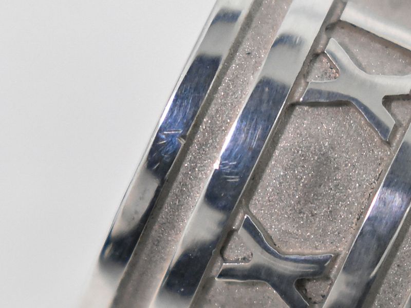 Authentic Tiffany & Co Tiffany & Co Atlas Wide 925 Ring Size 19 Silver Atlas