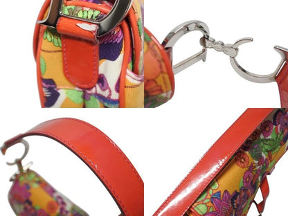 Dior Saddle Bag Flower All Over Print Galliano — view 6
