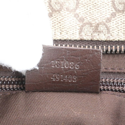 Gucci GG Supreme Leather Tote Bag Shoulder Hand Brown 181086 Women's ERE Cw47-2