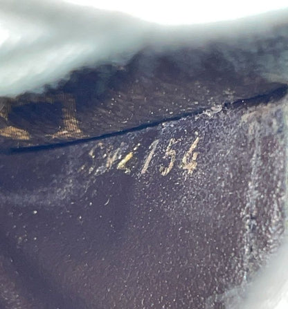 Louis Vuitton Monogram Portefeuille-pallas Long Wallet M58414 Red × Brown Made