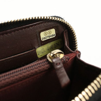 Chanel Round W Zip Wallet Long Wallet Round Zipper Lambskin 20788480 Ladies
