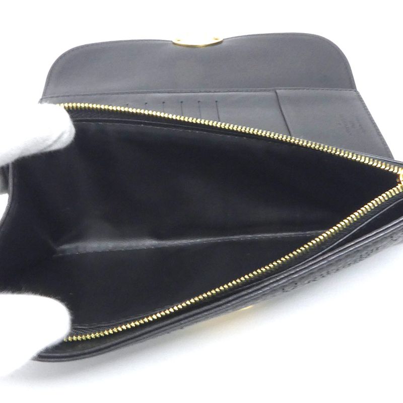 Louis Vuitton Long Fold Wallet Portefeuille Amelia M95549