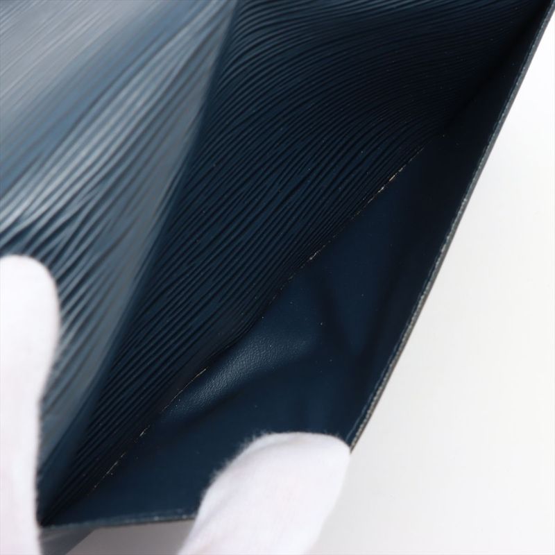 Louis Vuitton Epi Portefeuille Sarah Long Wallet Long Wallet M60585 Andigo Blue