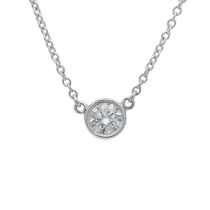 Tiffany & Co Tiffany & Co By-the-yard Diamond Necklace Pt950 Platinum Diamond