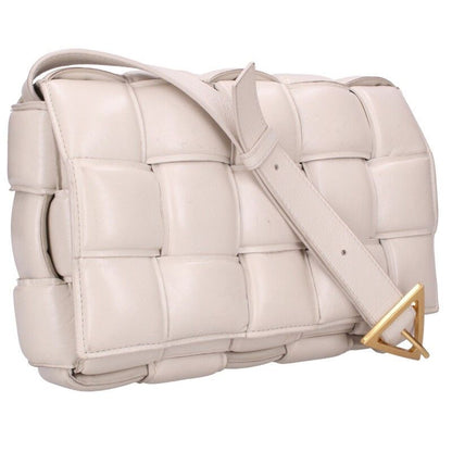 Bottega Veneta 717506 Padded Cassette Maxi Intrecciato Leather Shoulder Bag