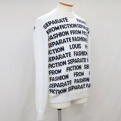 Louis Vuitton Letters Set Rm212m USO Hln06w White Long Sleeve Cool