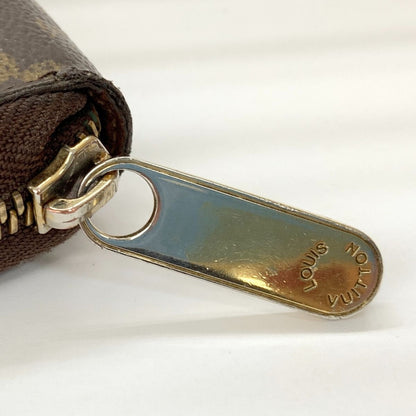 Louis Vuitton Monogram Zippy Organizer Round Zipper Long Wallet M60002 Brown