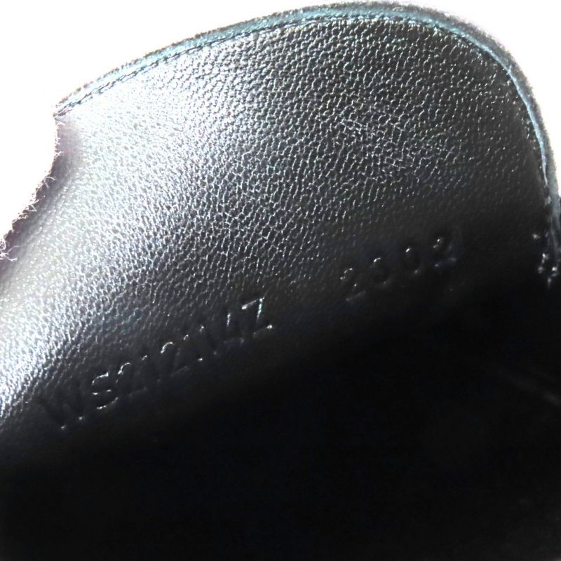 Hermes Destin Leather Silver Hardware Kelly Buckle Loafer Black 35.5 With Box